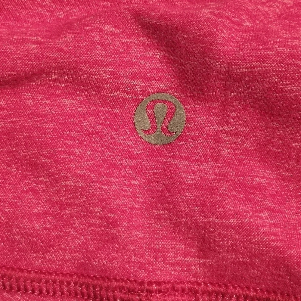 Lululemon Athletic 3/4 Leggings Pink Size 6
